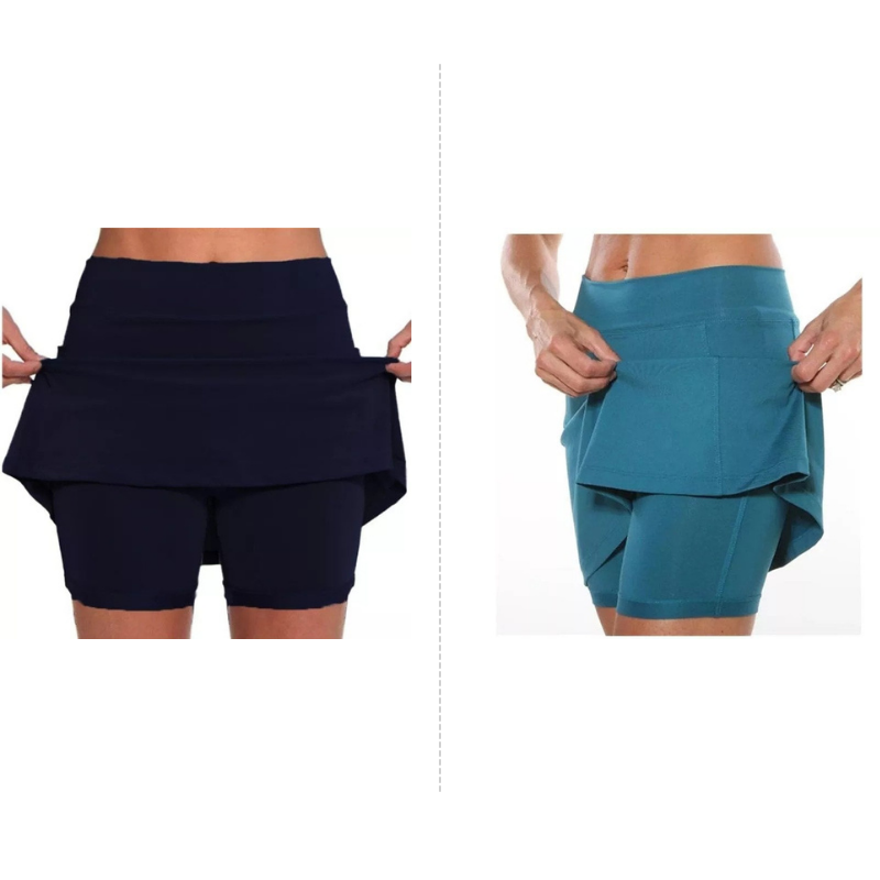 🌟50 % DE RÉDUCTION – 🎁Jupe-short de sport anti-frottements – Ultra-douce et confortable🔥
