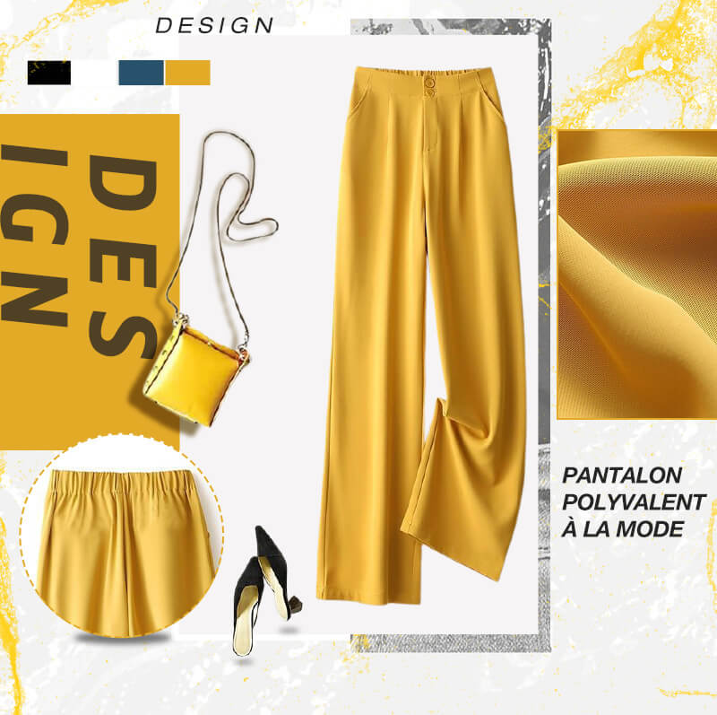 🔥Vente de printemps🔥Pantalon large et décontracté pour femmes