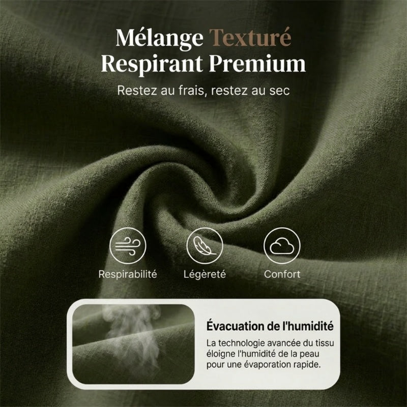 🔥-50%👚 Chemise Femme Boutonnée Col V – Sans Manches Tissu Léger Coupe Décontractée🤍pour un look décontracté chic au quotidien