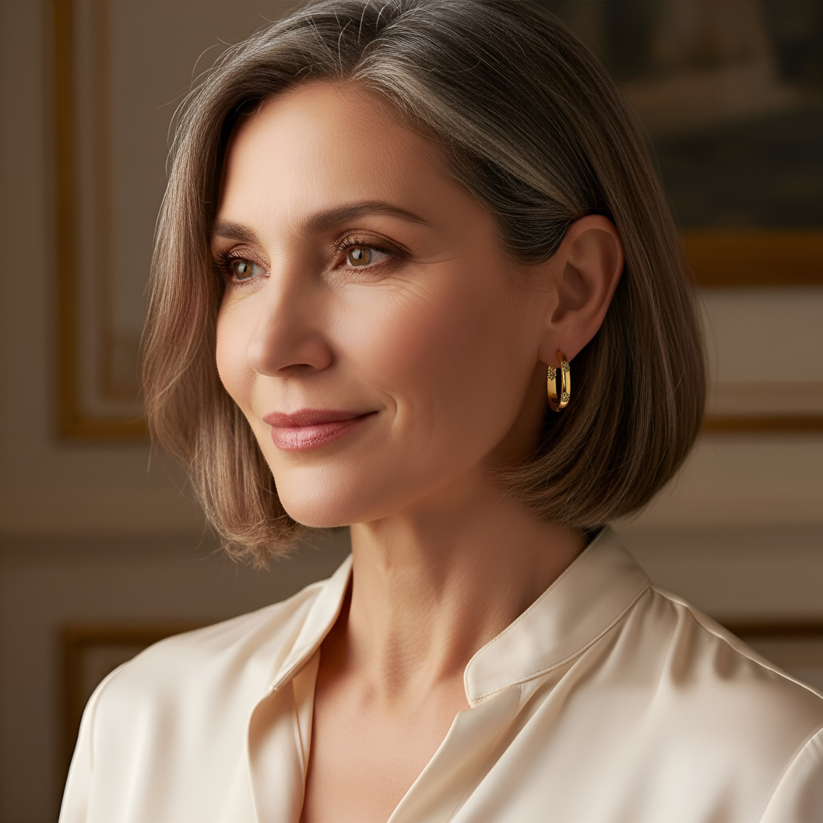 FLORA™ | Boucles Vintage Fleuries