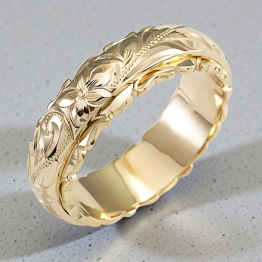 SAVINA™ | Bague Fleur Élégante