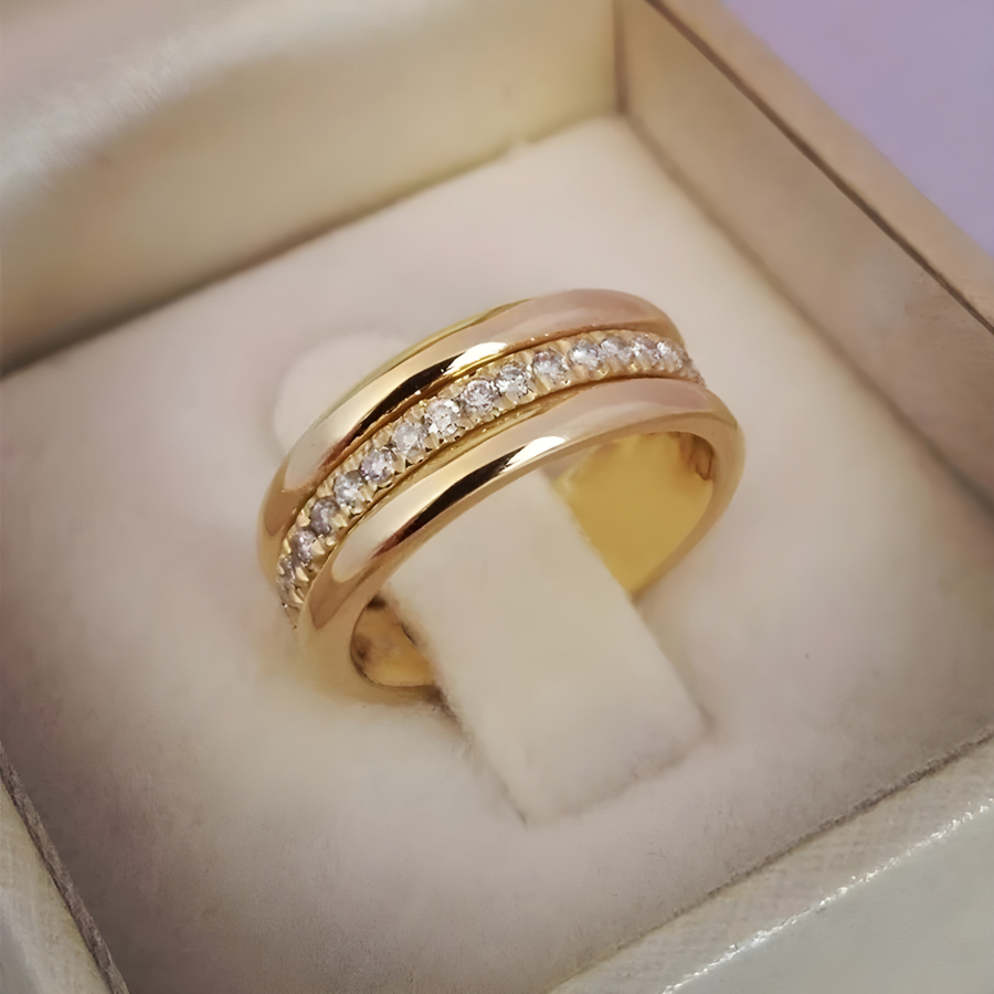 SARAH™ | Bague Vintage Zircon