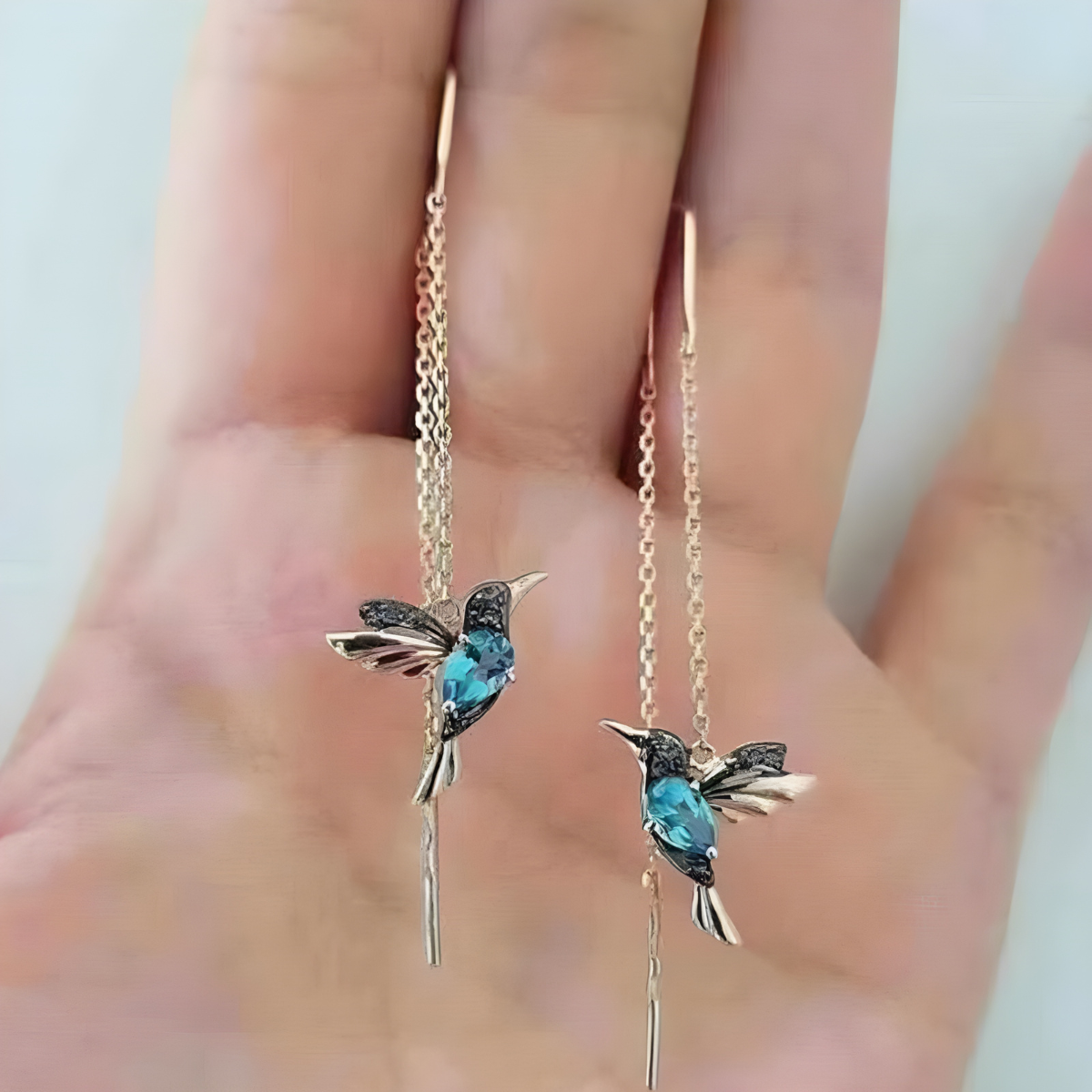 NAÏA™ | Boucles d’Oreilles Colibri