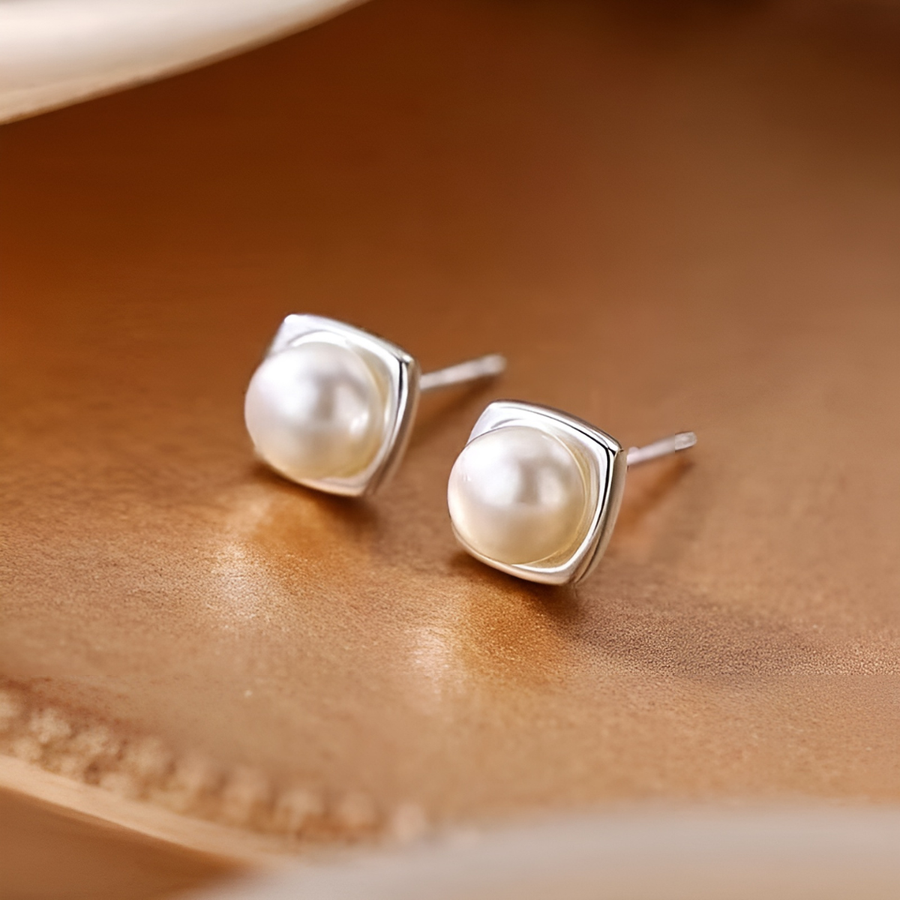 ÉLINA™ | Boucles d’Oreilles Perles