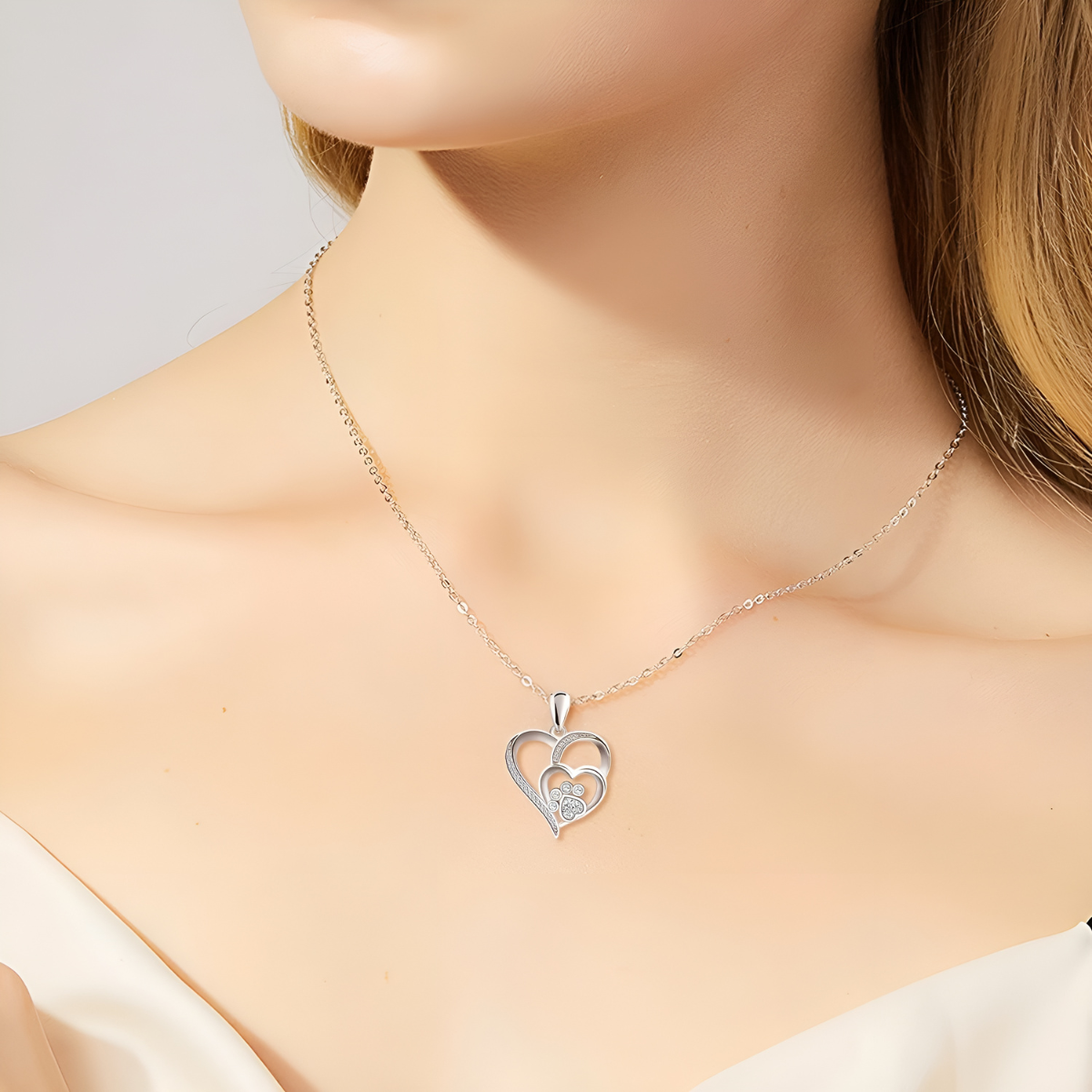 LYRA™ | Collier Empreinte de Cœur