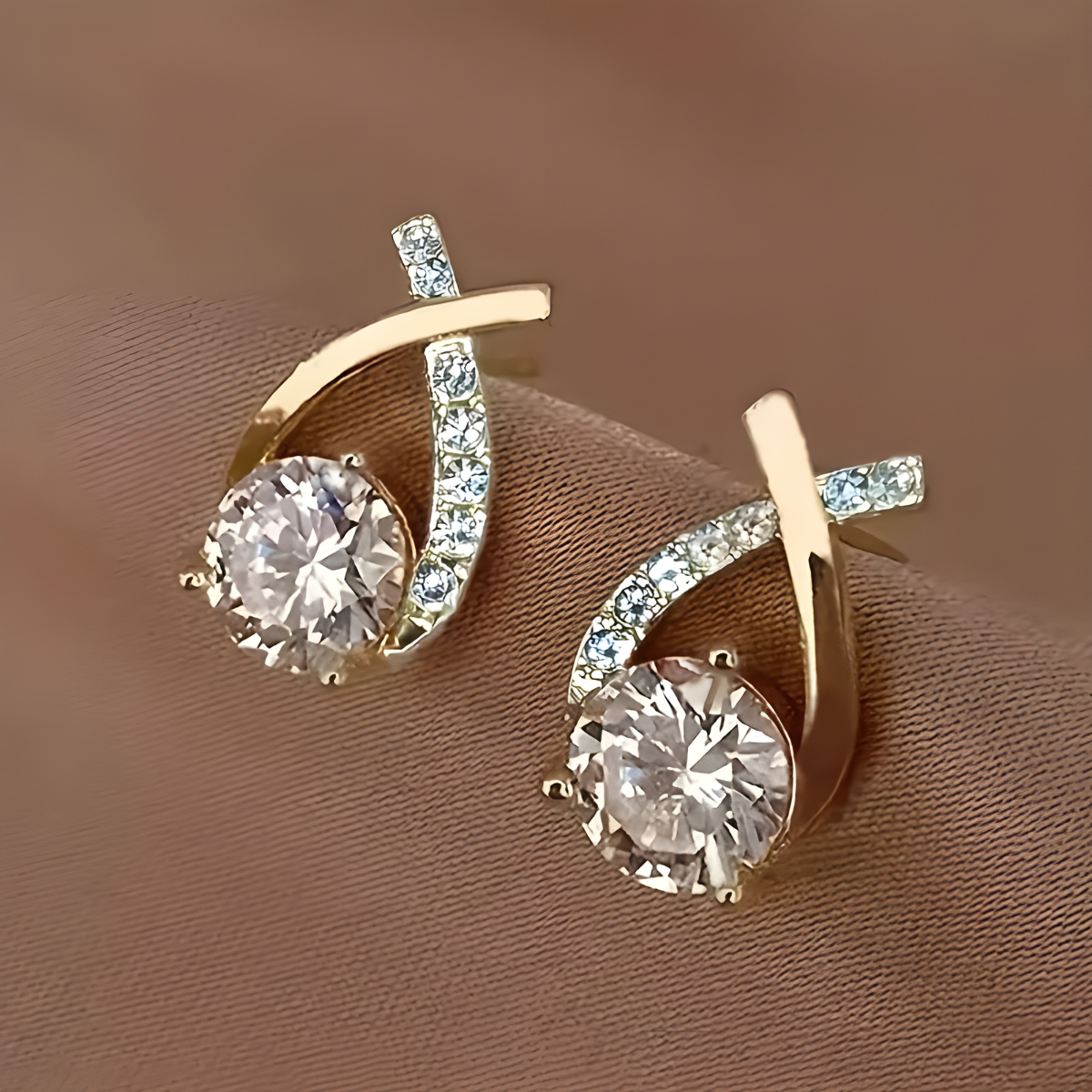 SYLIA™ | Boucles Croix Iconiques