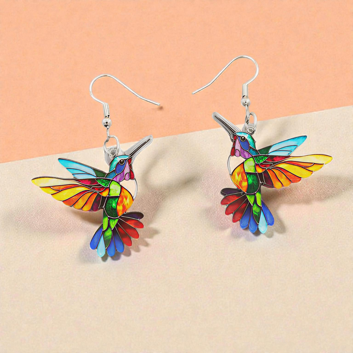 MALIA™ | Boucles d’Oreilles Colibri & Collier
