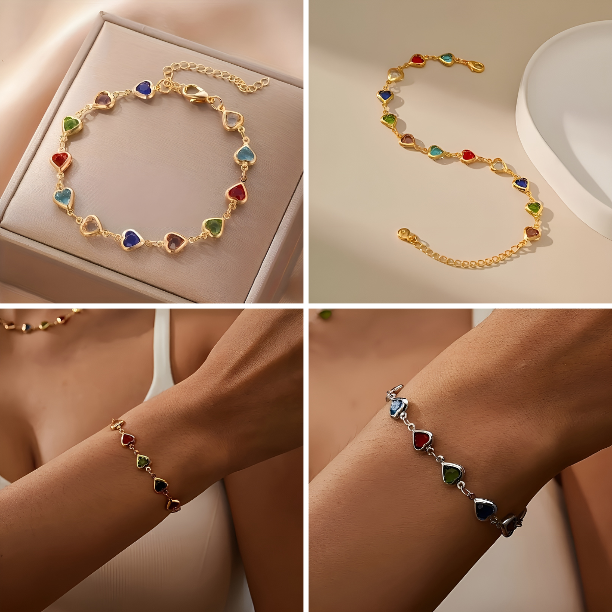 ROMY™ | Bracelet Cœur Délicat