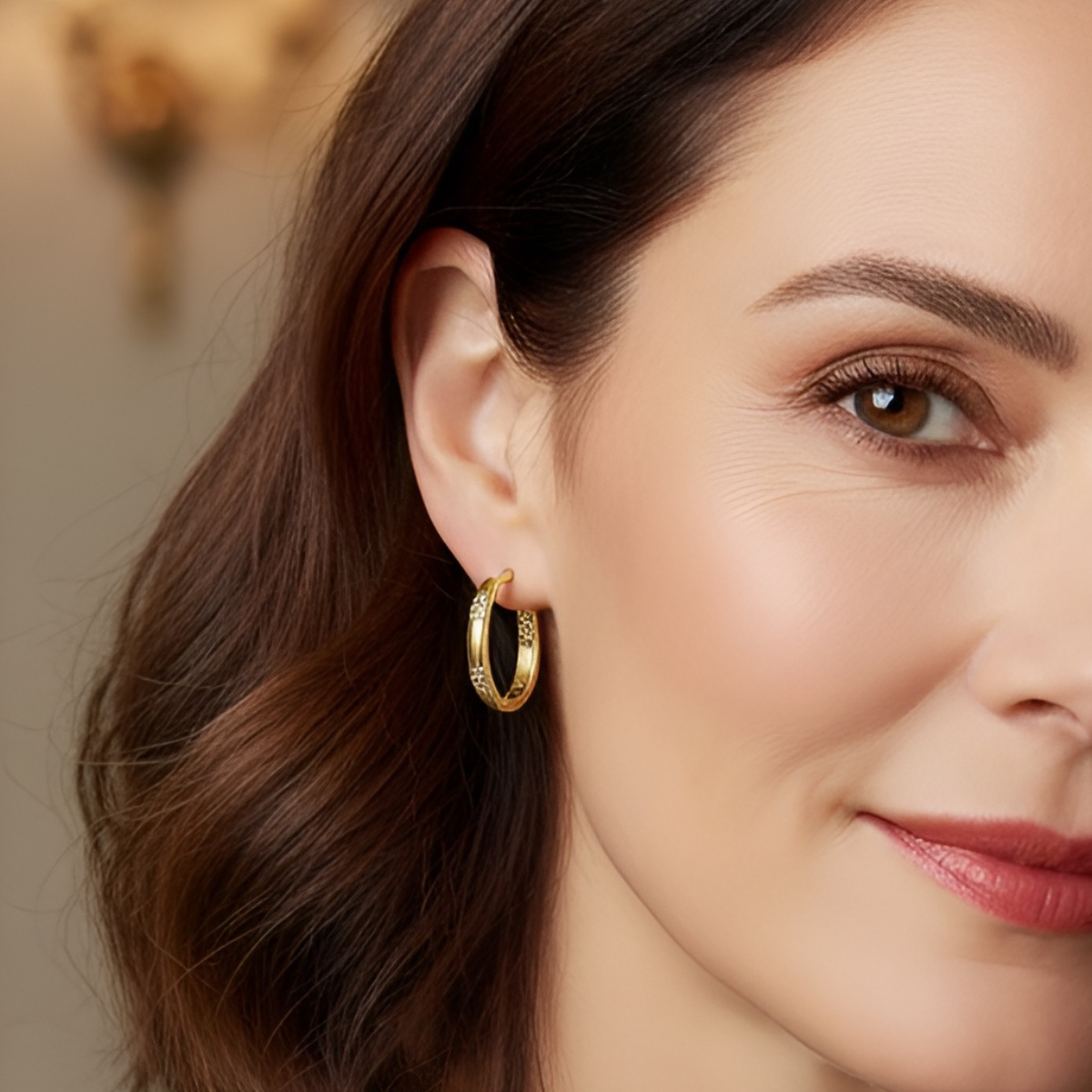 FLORA™ | Boucles Vintage Fleuries