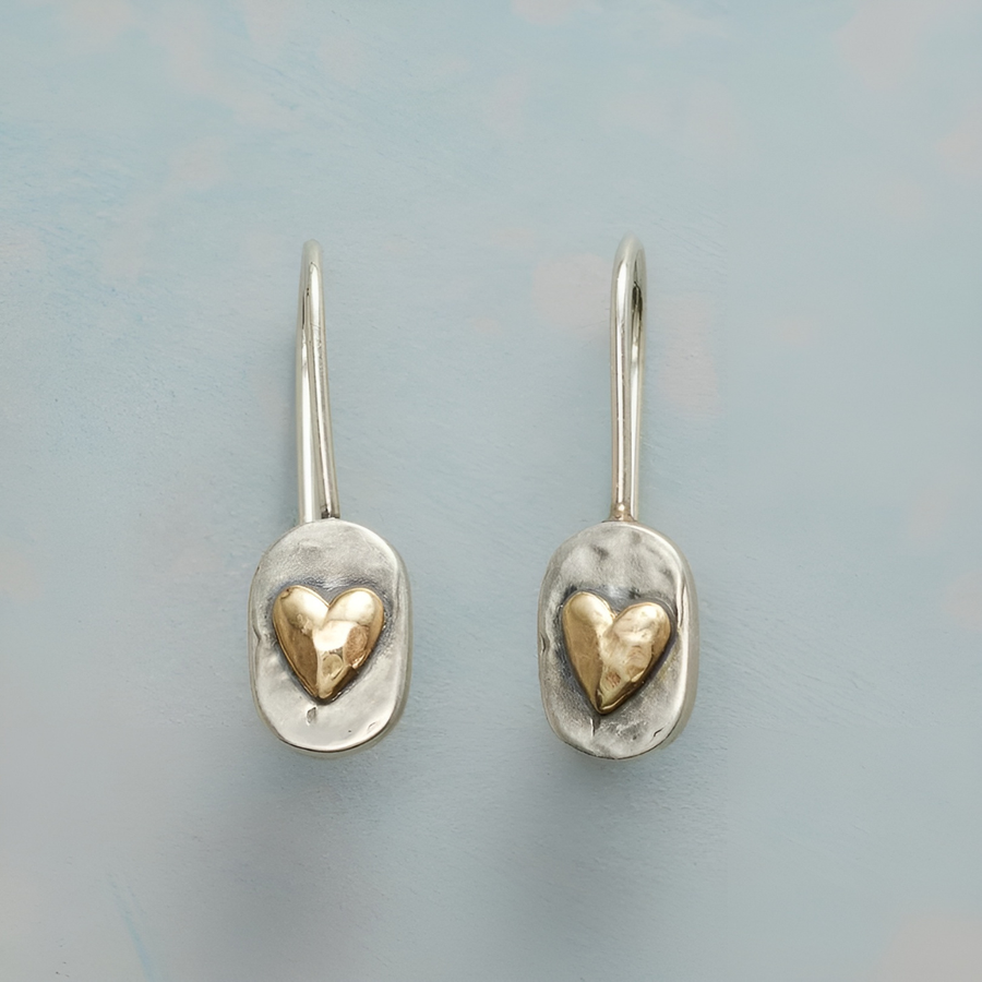 CLARA™ | Boucles d’Oreilles Cœur