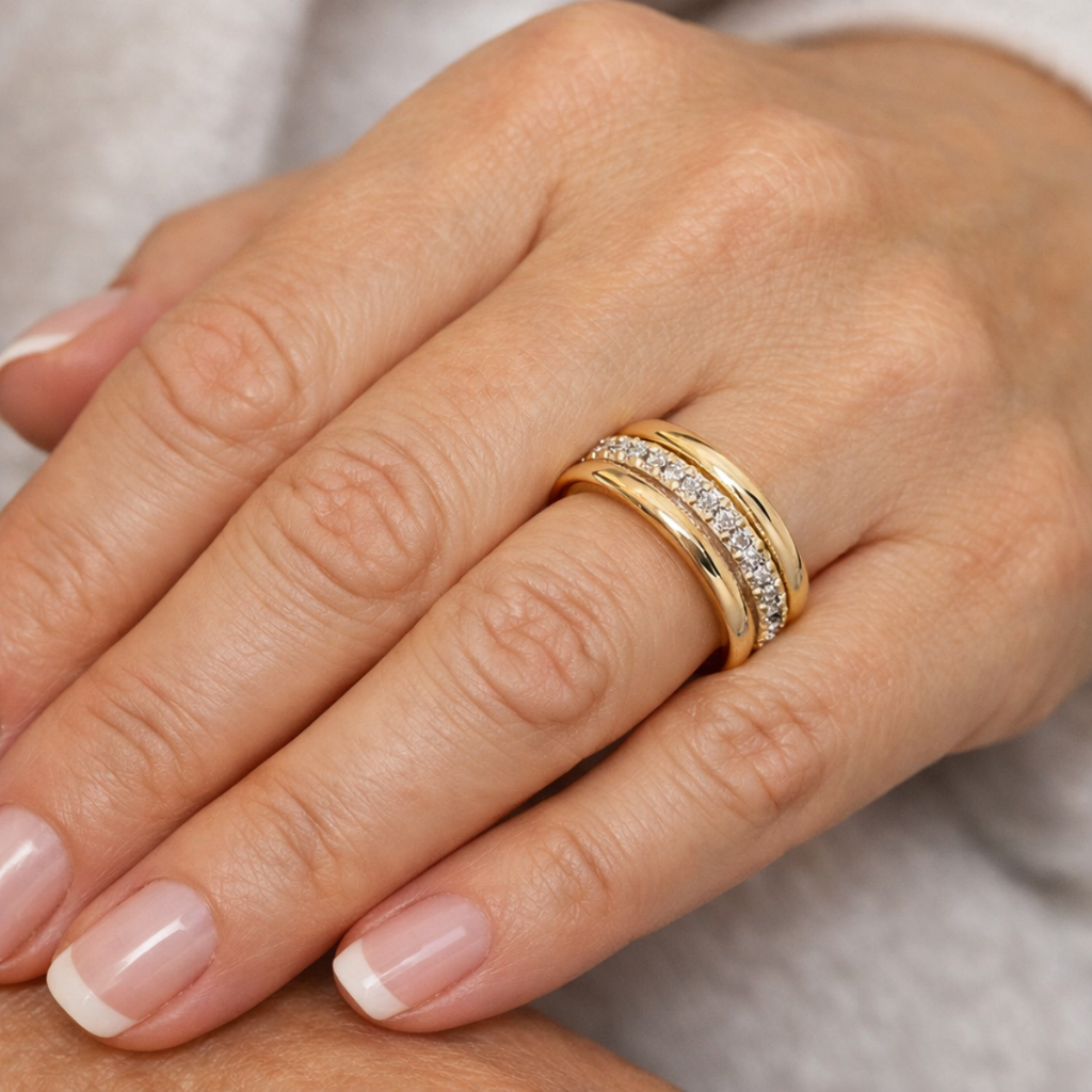 SARAH™ | Bague Vintage Zircon