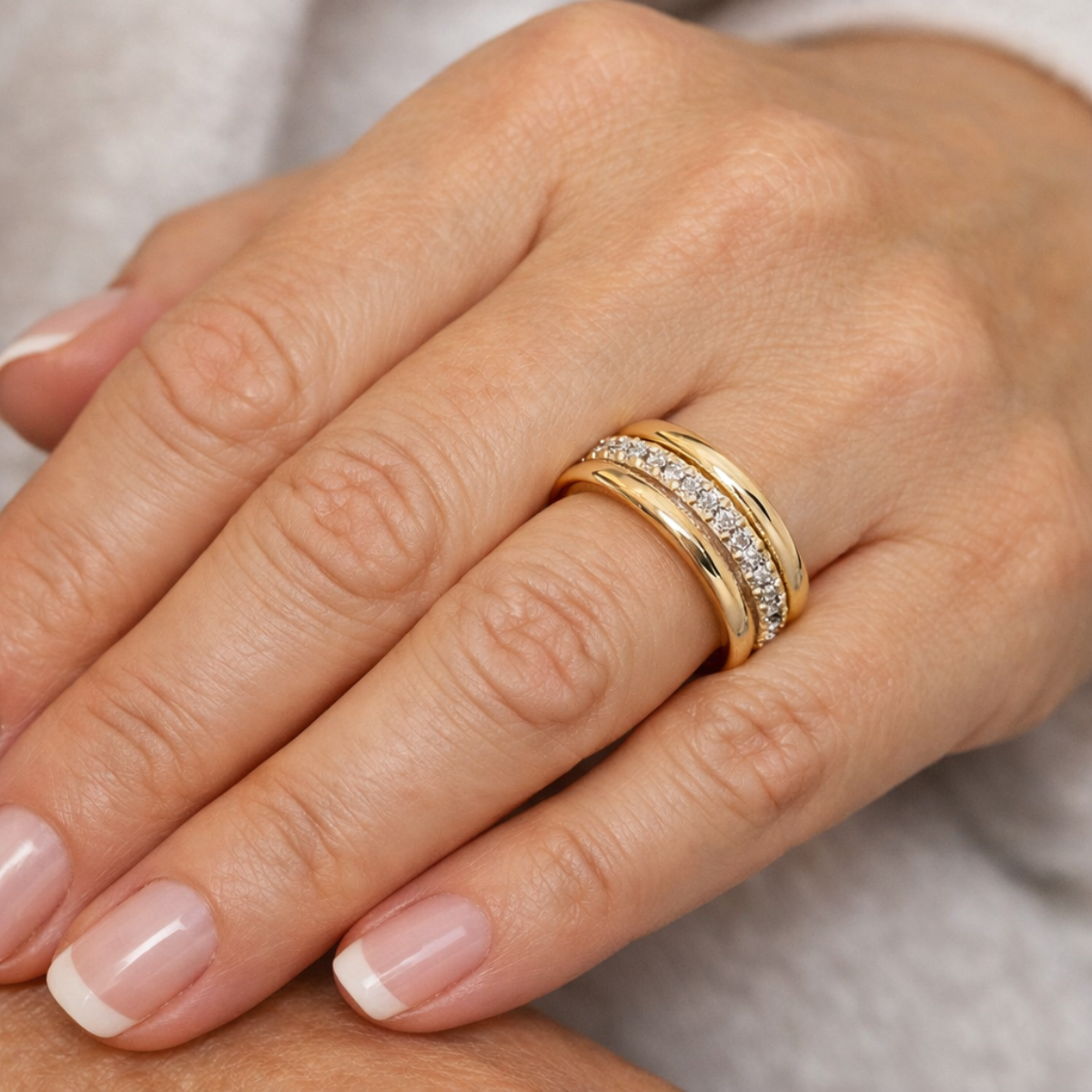 SARAH™ | Bague Vintage Zircon