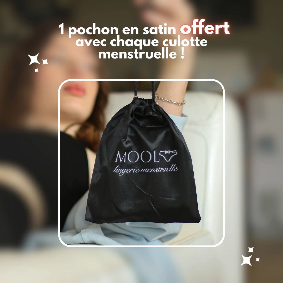 Sana - Culotte Menstruelle Flux Moyen - XS au 4XL