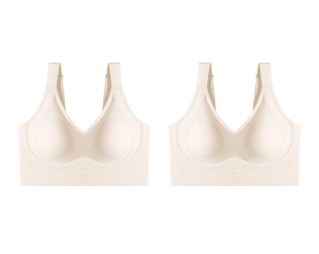 👙✨ PROMO FLASH 50% ! Soutien-gorge sans Coutures à Couverture Totale – Bretelles 3cm, Lissage Dos/Côtés, Bonnets B-F, Rembourrages Amovibles 🍃