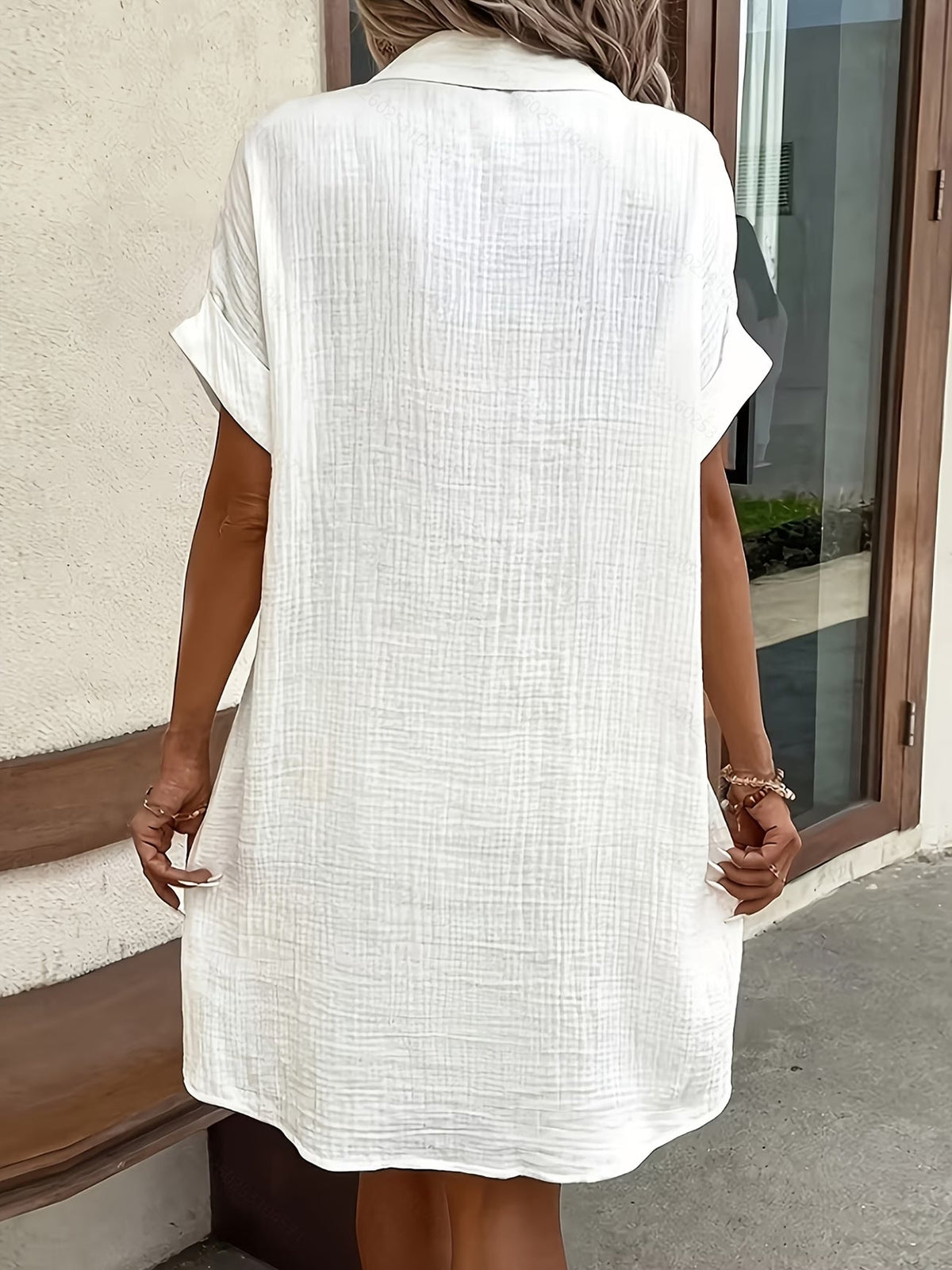 Robe Chemise Riviera — Gaze de Coton