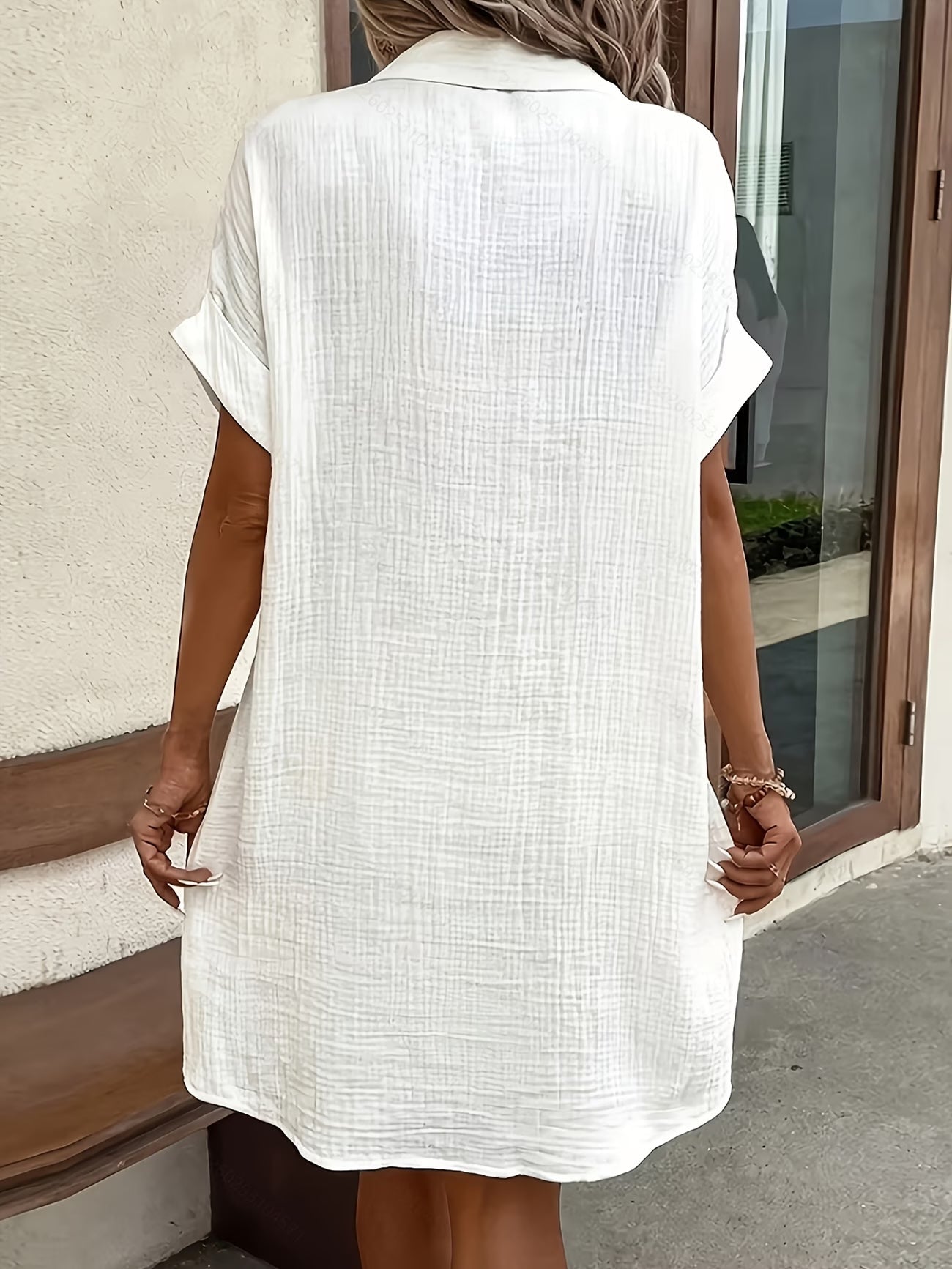 Robe Chemise Riviera — Gaze de Coton