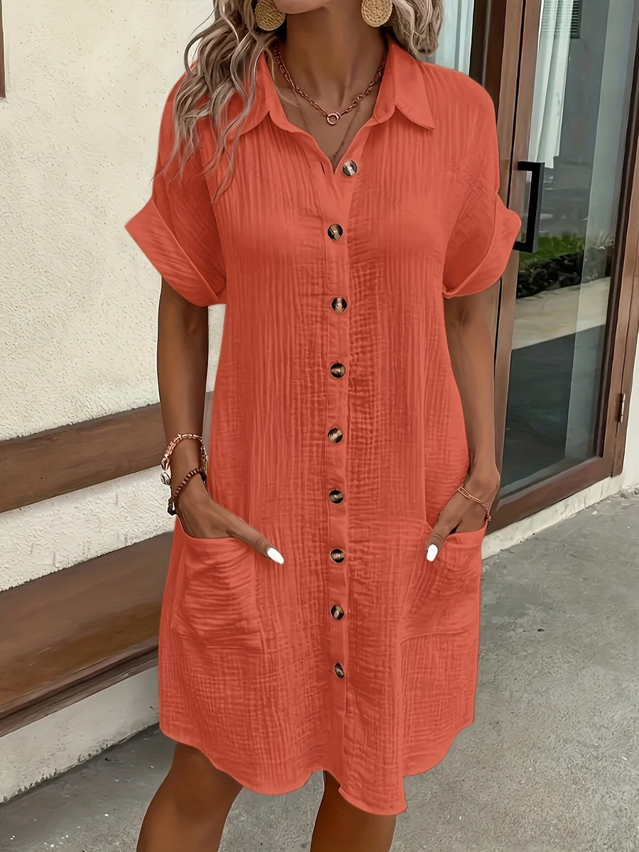 Robe Chemise Riviera — Gaze de Coton