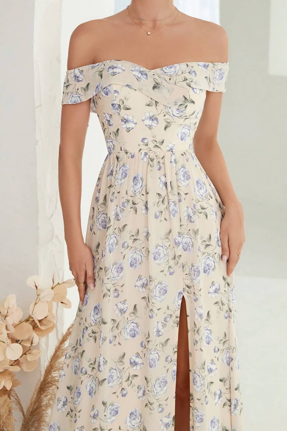 Robe Épaules Dénudées Pour Mariage