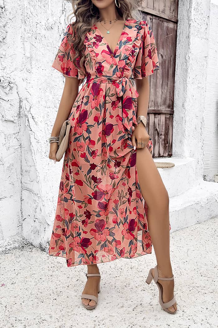 Robe Longue Voile Pour Un Mariage Champêtre