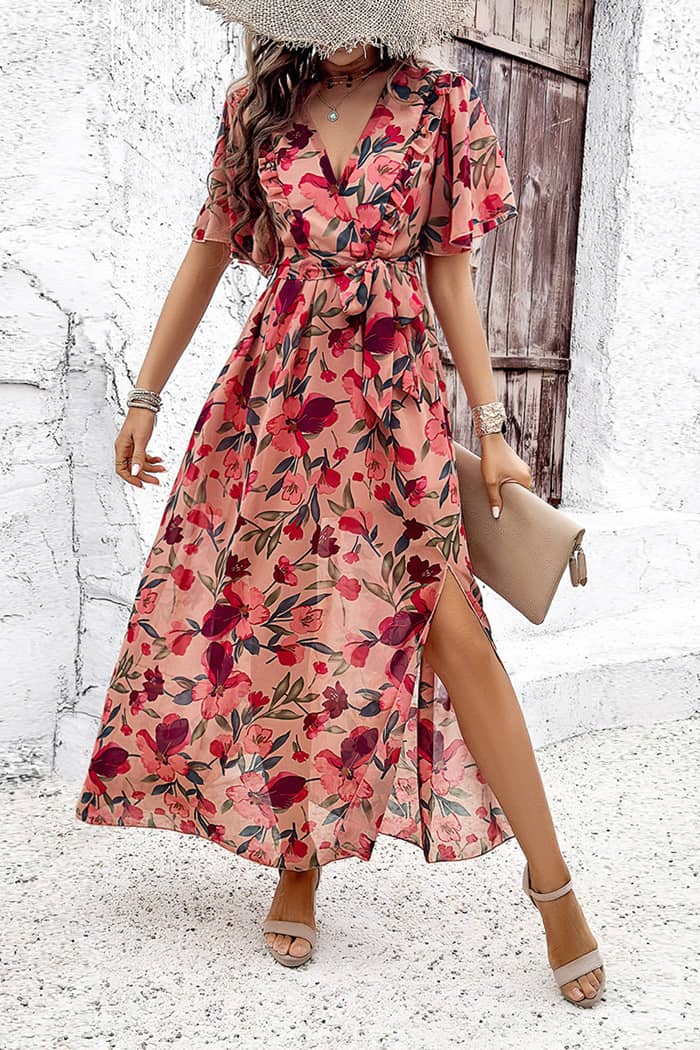 Robe Longue Voile Pour Un Mariage Champêtre