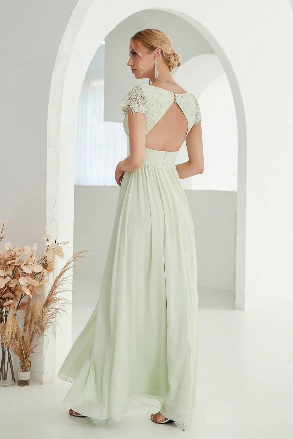 Robe Trapèze Chic Pour Mariage
