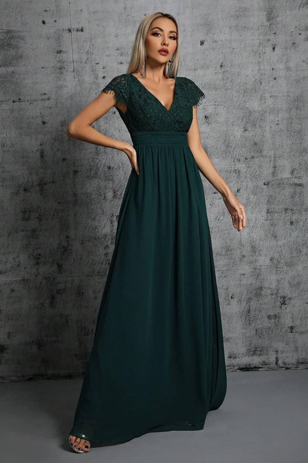 Robe Trapèze Chic Pour Mariage