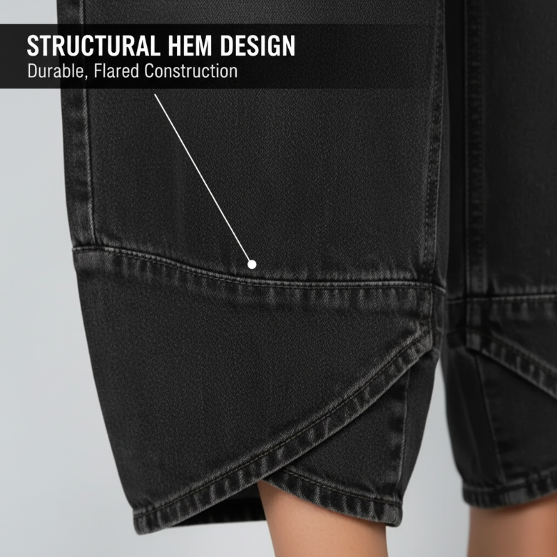 💥2026 HOT SALE💥Jeans décontractés pour femmes à jambes larges et coupe courte