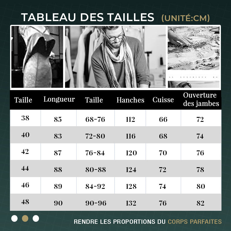 Pantalon large plissé élégant✨10% de réduction sur 2 pièces & Livraison Gratuite✨