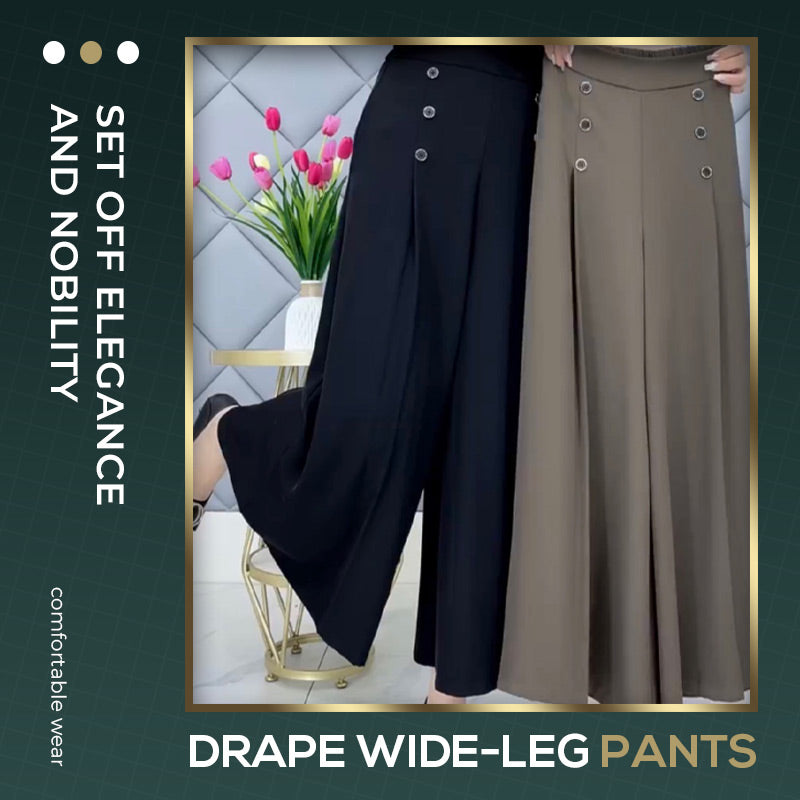 Pantalon large plissé élégant✨10% de réduction sur 2 pièces & Livraison Gratuite✨