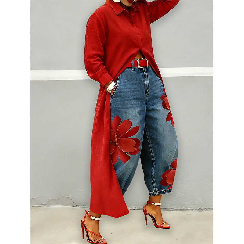 👗 Chemise longue à boutons, très tendance