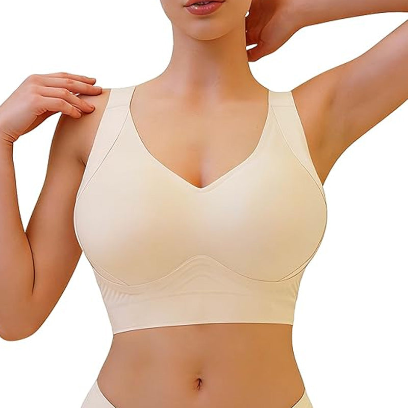 👙✨ PROMO FLASH 50% ! Soutien-gorge sans Coutures à Couverture Totale – Bretelles 3cm, Lissage Dos/Côtés, Bonnets B-F, Rembourrages Amovibles 🍃