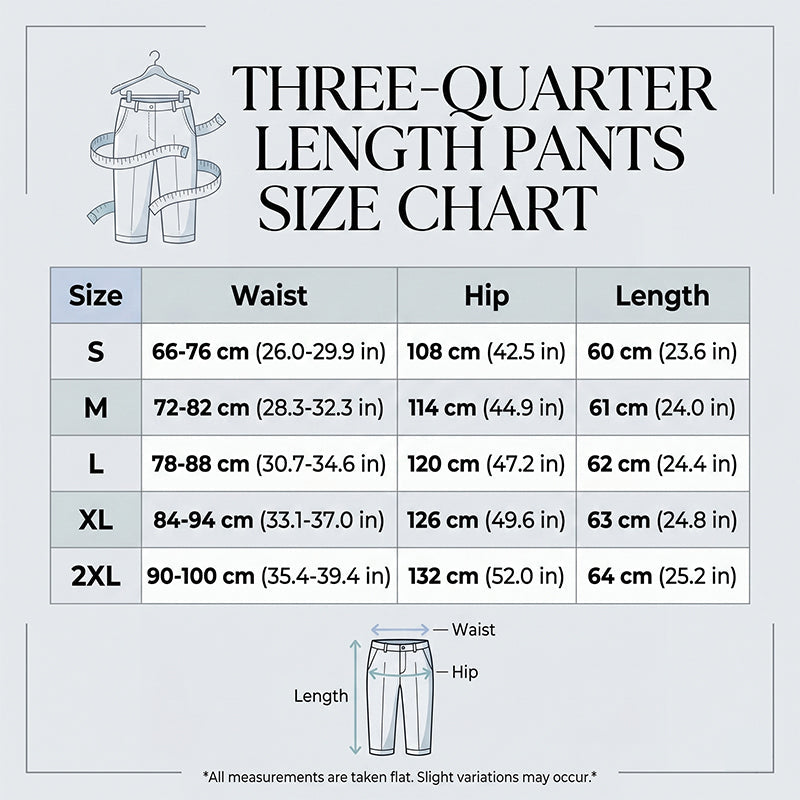 Pantalon court décontracté pour femme avec boutons décoratifs