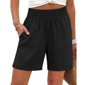 Short femme décontracté avec poches
