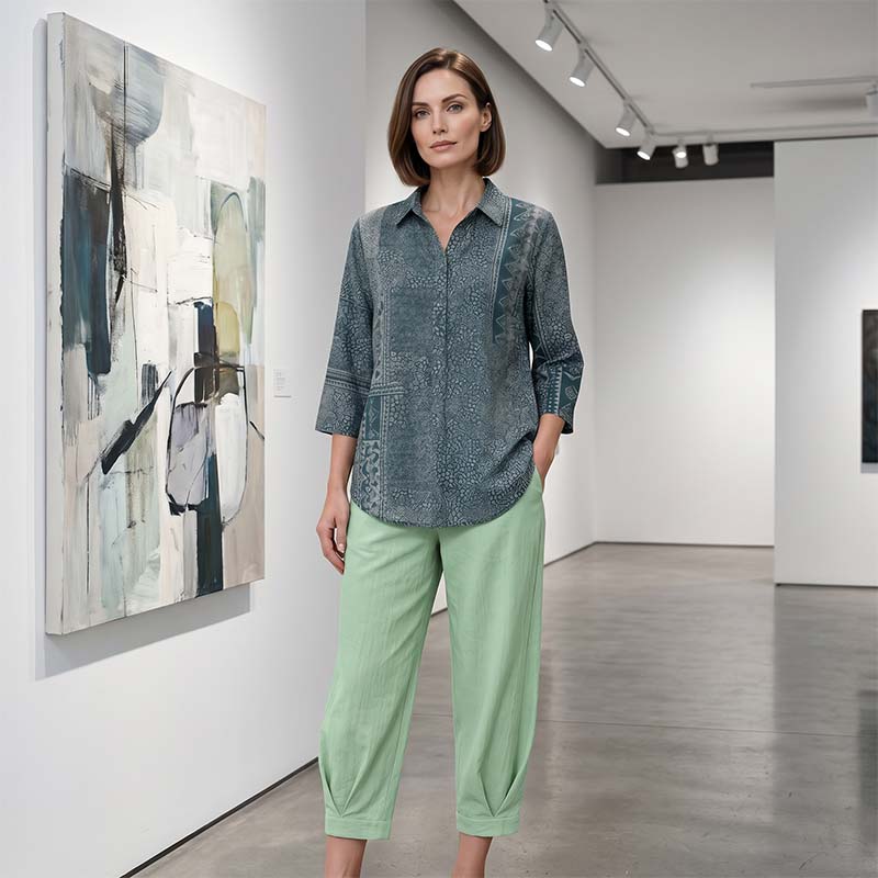 Women's Casual Elastic Waist Pants