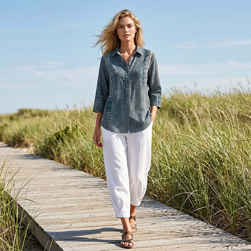 Women's Casual Elastic Waist Pants