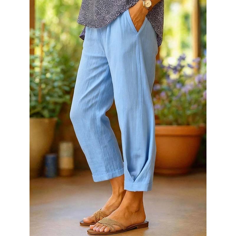 Women's Casual Elastic Waist Pants