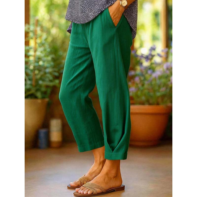 Women's Casual Elastic Waist Pants