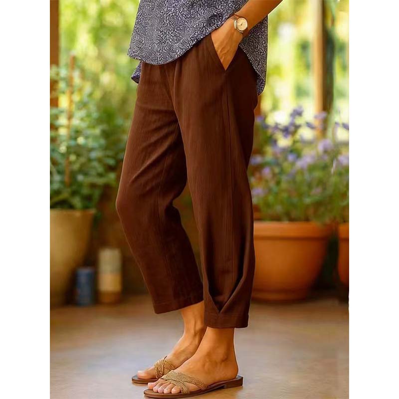 Women's Casual Elastic Waist Pants