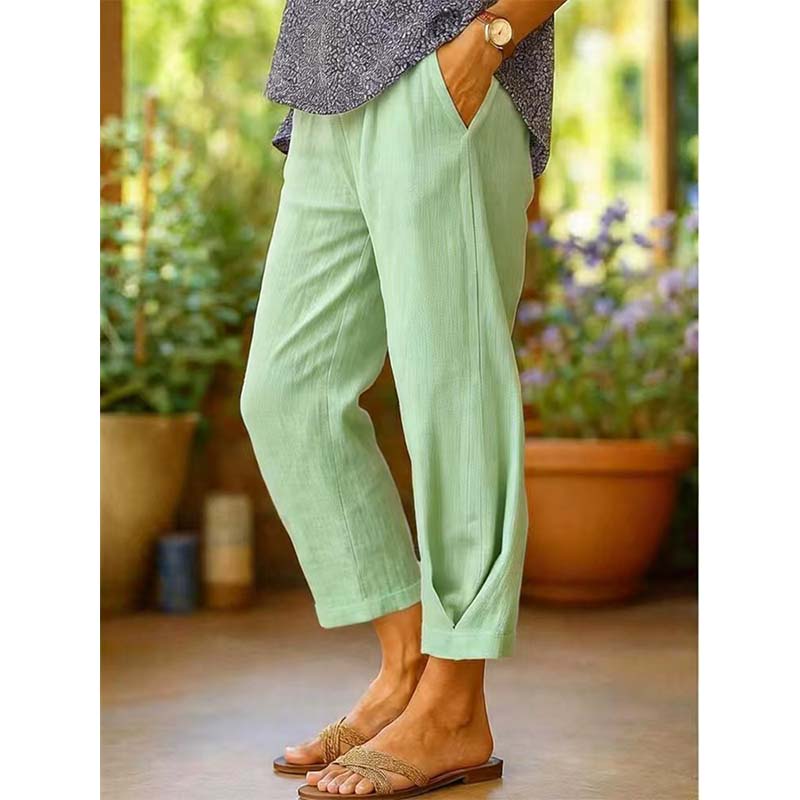 Women's Casual Elastic Waist Pants