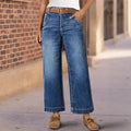 Jean Femme Taille Haute Coupe Droite