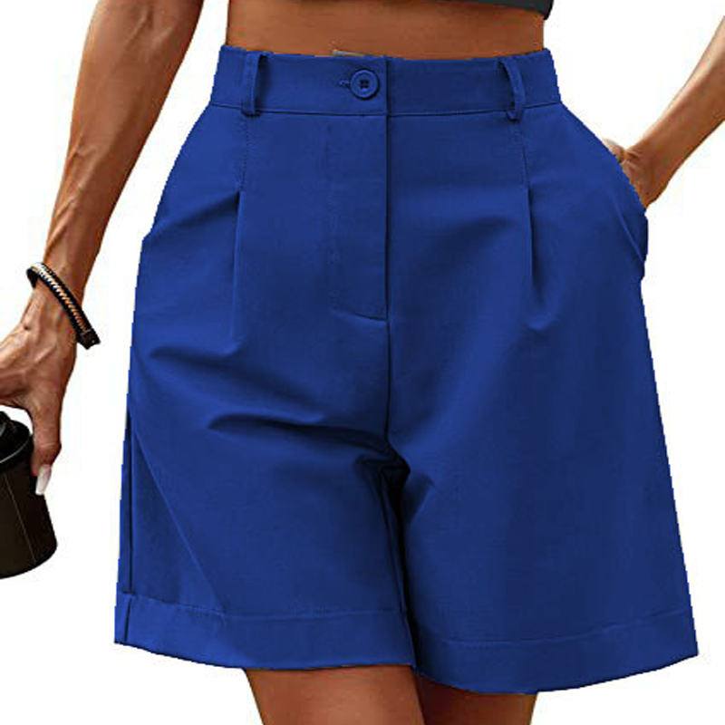 🔥 NOUVEAU + -50% + 50.000+ vendus 🔥 Short plissé taille haute pour femme