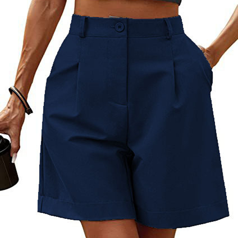 🔥 NOUVEAU + -50% + 50.000+ vendus 🔥 Short plissé taille haute pour femme