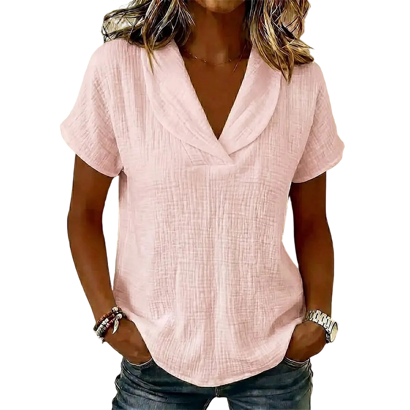 💞 Plus de 100.000 vendus ! Le hit de l'été 2026 – -50% pour durée limitée ！T-shirt d'été en maille ample pour femme