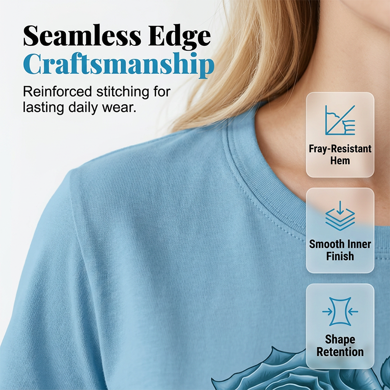 ⭐T-shirt imprimé élégant pour femme, confectionné dans une matière douce et agréable au toucher, facile à laver