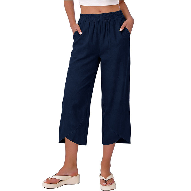 🏃‍♀️ Se vend en quelques secondes – dépêchez-vous ! Pantalon court décontracté pour femme, coupe ample et jambes larges