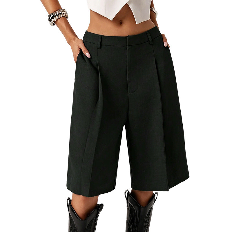 👖🌿 Bermudas femme coupe décontractée – 50 % de réduction ! Shorts confortables, longueur parfaite – idéaux pour les journées chaudes et les moments de détente. 🔥☀️