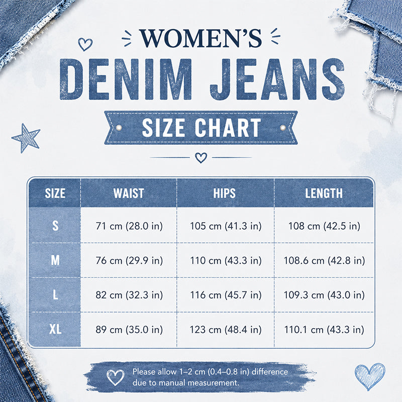 👖✨Jean pour femme à taille asymétrique et jambes larges
