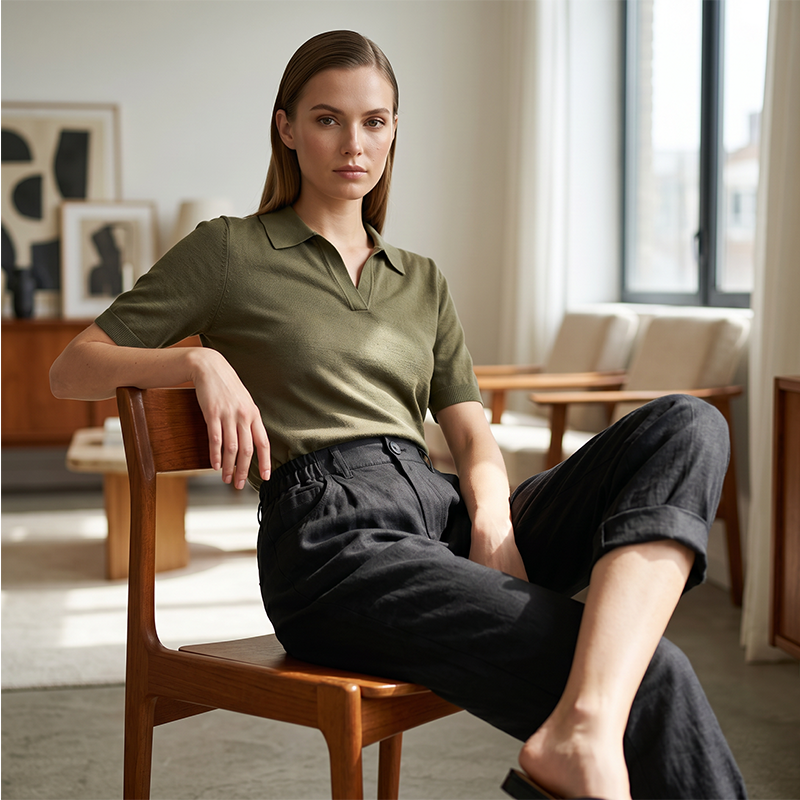 🔥-50%👖 Pantalon Femme Décontracté – Taille Haute Poches Confort Coupe Ample🤍  pour le quotidien