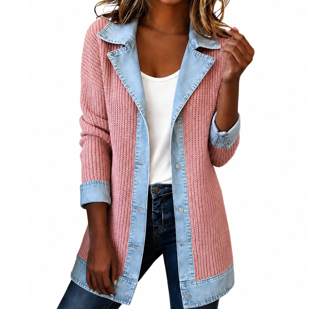 AMÉLIE | Manteau côtelé chic