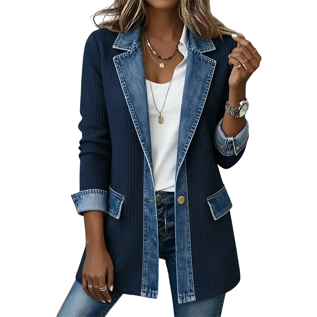 AMÉLIE | Manteau côtelé chic